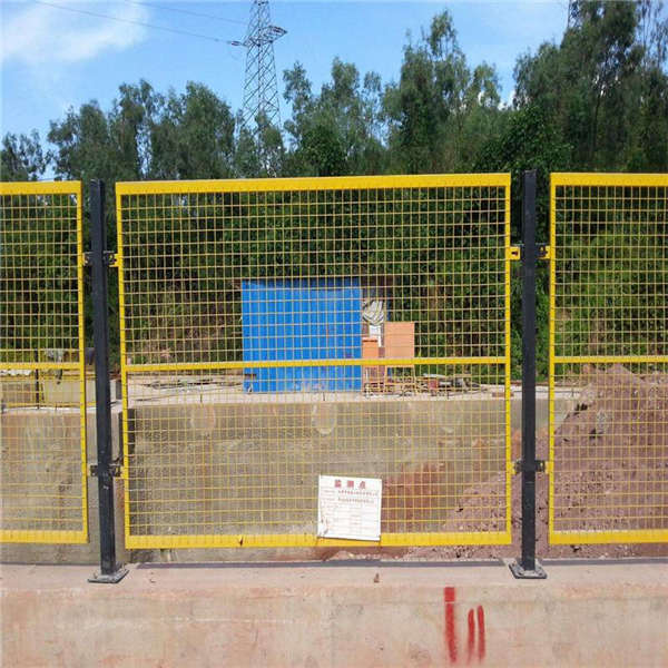 黃色車間護欄網 高速公路防眩網 橋梁防拋網道路菱形網